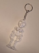 Brelok zawieszka szkielet kościotrup FLEXI  *Haloween*