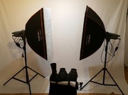 Walimex pro VE-300, Walimex WT-8051,Softbox 60x90 
