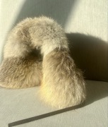 Czapka z naturalnego lisa