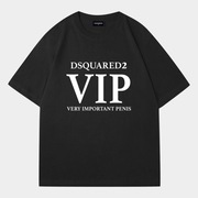 DSQUARED2 T-SHIRT - XL - Koszulka męska czarna