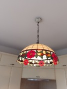 lampa wisząca witrażowa