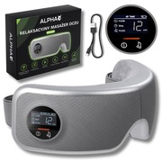 INTELIGENTNY MASAŻER OCZU SKRONI EYELAX SHIATSU UCISKOWY PODGRZEWANY ALPHA