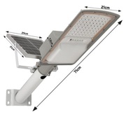 Lampa solarna Oprawa Led Mombasa 60W 4000K MQ0010 1 szt 