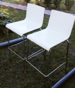 Hokery 2 sztuki białe