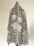 Szal bawełna plus wełna firmy Fraas