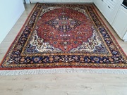 Przepiękny salonowy ręcznie tkany wełniany dywan IndoSerapi 255x360cm