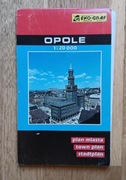 Opole: plan miasta 1991 stara mapa 