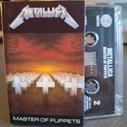 Metallica "Master of Puppets" – kaseta magnetofonowa