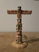 Schleich indianie totem indiański figurka unikat model wycofany z 2005 r.