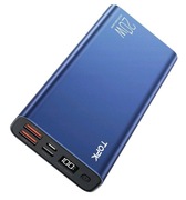 Powerbank szybka ładowarka PD20W QC3.0 USB C A micro 20000 mAh TOPK