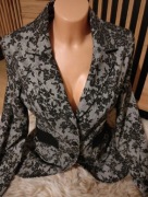 Joseph Ribkoff żakiet marynarka S 36 made in Canada taliowany przedłużany