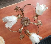 Żyrandol zdobiony 3 x E27 