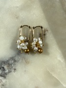 Kolczyki z perła naturalną