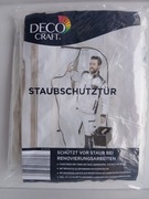 KURTYNA PRZECIWPYŁOWA DRZWI FOLIOWE 215X110cm remont zestaw 3SZT