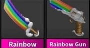 Rainbow set Roblox murder mystery 2.