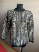 North Peak sweter norweski wełniany zimowy męski M