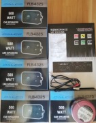 Wzmacniacz i 5 głośników 500W + kabel GRATIS