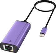 Adapter Lightning na Ethernet 1000 Mb/s 2 w 1 do iPhone iPad (187b)