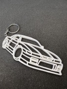 Brelok Nissan Silvia PS13 Biały