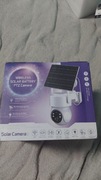 Kamera WiFi Zewnętrzna Obrotowa 4MP PTZ ZOOM z Panelem Solarnym (Nowa)