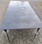 Stół szklany do domu ogrodu 200x100cm