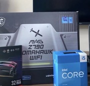 Zestaw CPU i MoBo I5-13500 14 rdzeni MSI Z790 Tomahawk WiFi 