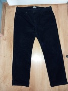 Wrangler Greensboro  Black jeansy męskie proste  sztruksowe rozmiar 38/30