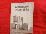 ZAPOBIEGANIE KWAŚNIENU MLEKA 1954 ANTONI BAL