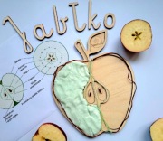 Panel sensoryczny JABŁUSZKO - SensoBudka