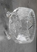 BOMBONIERKA SALATERKA  KRYSZTAŁ PRL 