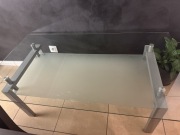 Ława szklana podwójny blat