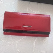 portfel damski czerwony