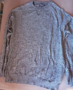 Sweter Męski Primark Szary L Bawełna Nowy