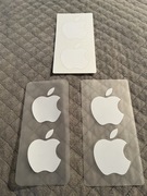 NAKLEJKA APPLE IPHONE LOGO ORYGINALNE 6 szt. 