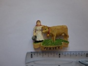 Magnes na lodówkę - 290g. JERSEY Mleczarka i krówka