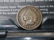 USA 1 Cent,Brąz 1898r. Cent z Głową Indianina