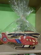 Karafka w helikopterze+ 6 kieliszków 