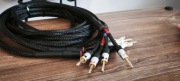 Kabel głośnikowy Zigzac Workshop oplot 2x2.5mm 2.5m para Bitner Nakamichi