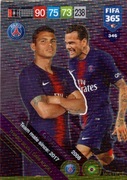 PANINI FIFA 365 2019 MULTIPLE DANI ALVES THIAGO SILVA PSG 346