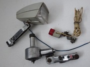 ROMET kultowy zestaw oświetlenia z lat 70-tych