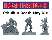 Iron Maiden + Cthulhu: Death May Die, Nowe figurki CMON i polskie karty
