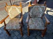 Fotele rustykalne stan dobry
