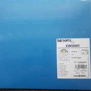 Karton A3 185 g/m2 Iris 22-Niebieski Canson 50ark