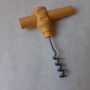 Korkociąg kieszonkowy Lewtan wykonany z celluloidu USA lata 70