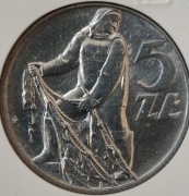 Moneta 5 zł 1974 MS 68 trawka płaska data Ostatni Dzień