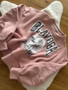 *OLAVOGA* piękna bluza krótka luźna 36 S