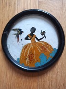 Obrazek na szkle lata 30-te XX w. 