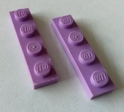 KLOCEK PŁYTKA 1X4 LEGO 3710 -  2 SZTUKI