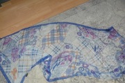 szal duzy burberry 100% silk jak nowy