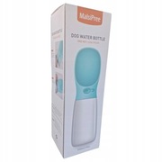 Butelka na wodę z miseczką dla psa kolor miętowy